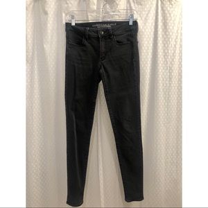 Black American eagle jeans